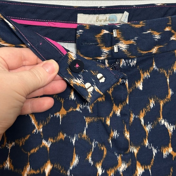 Boden Leopard Print Bistro Crop Pants - Picture 6 of 9